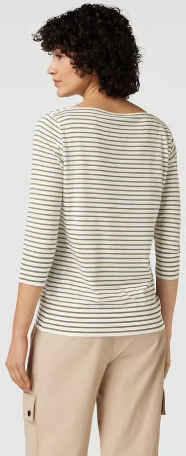 Windsor Gestreept Casual Shirt Zacht Ronde Hals Multicolor Dames