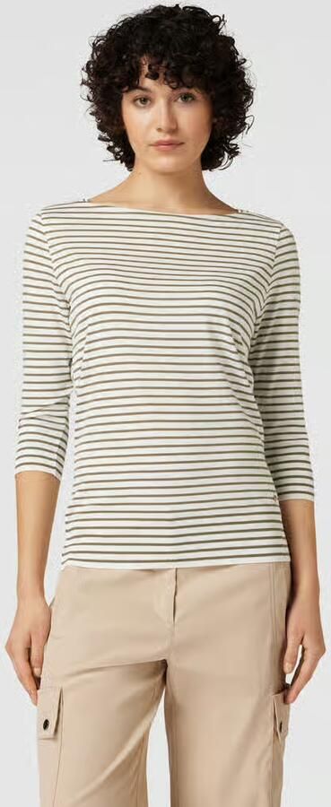 Windsor Gestreept Casual Shirt Zacht Ronde Hals Multicolor Dames - Foto 2