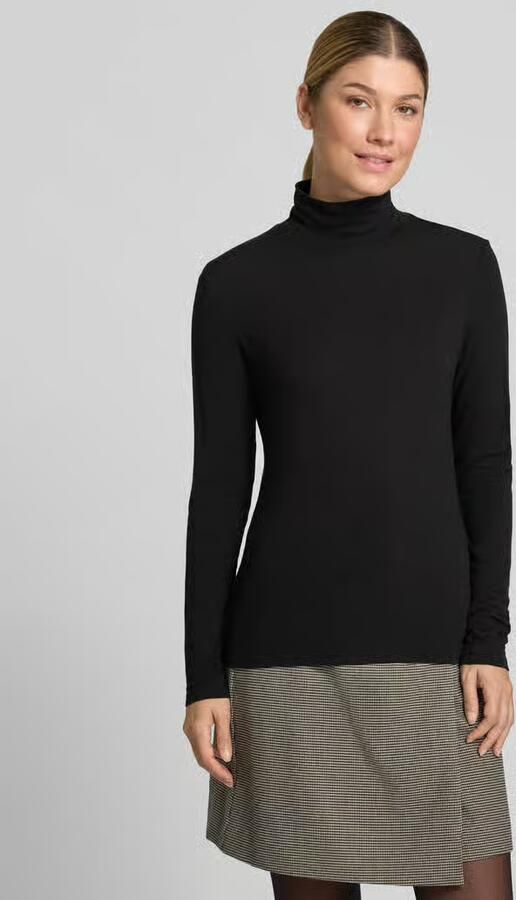 Windsor. Shirt met lange mouwen van lyocellmix met opstaande kraag - Foto 3