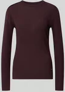 Windsor. Shirt met lange mouwen van lyocellmix met ronde hals