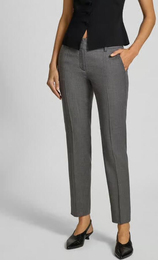Windsor. Slim fit broek van een mix van scheerwol en elastaan - Foto 2
