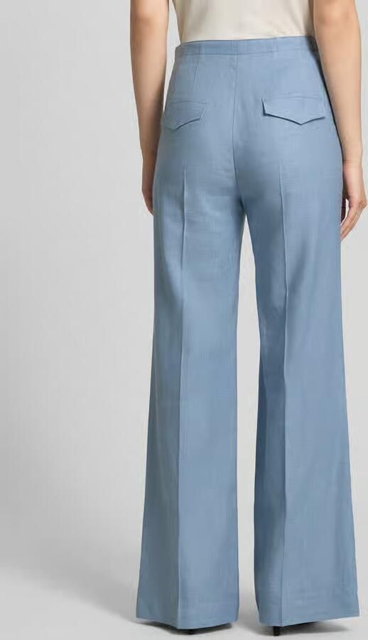 Windsor. slim fit marlene-broek van linnenmix - Foto 3