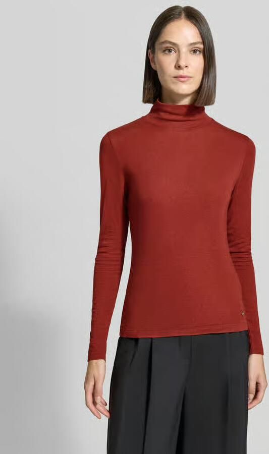 Windsor. Slim fit shirt met lange mouwen van lyocellmix met wol - Foto 3