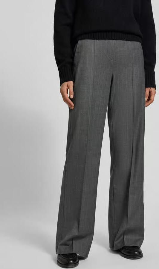 Windsor. Stoffen broek met bandplooien - Foto 3