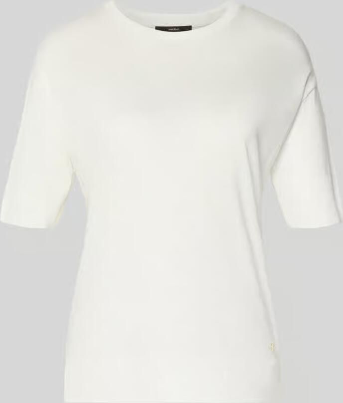Windsor. T-shirt van lyocell-katoenmix met ronde hals - Foto 3