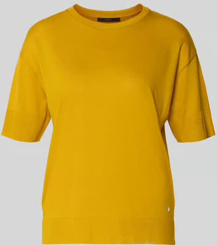 Windsor. T-shirt van lyocell-katoenmix met ronde hals - Foto 3