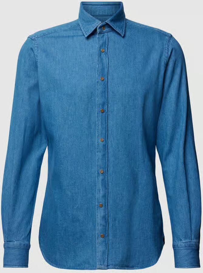 Windsor Vrijetijdsoverhemd in denimlook model 'Livio' - Foto 2
