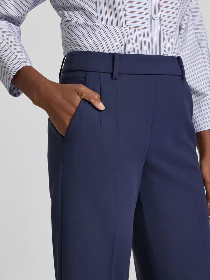 Windsor. wide fit broek met viscose - Foto 2