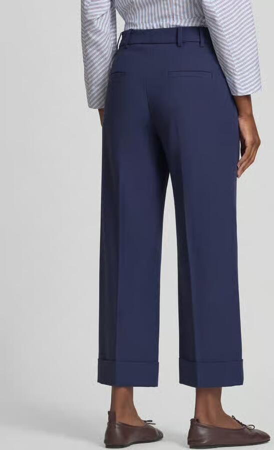 Windsor. wide fit broek met viscose - Foto 3