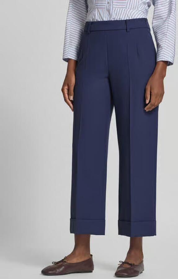 Windsor. wide fit broek met viscose - Foto 2