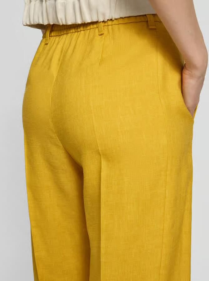Windsor. Wide leg broek van Linnenmix