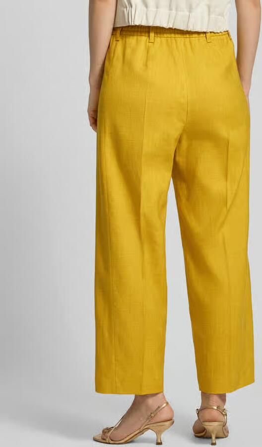 Windsor. Wide leg broek van Linnenmix