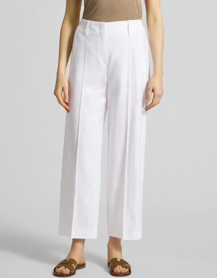 Windsor. Wide leg broek van Linnenmix - Foto 3