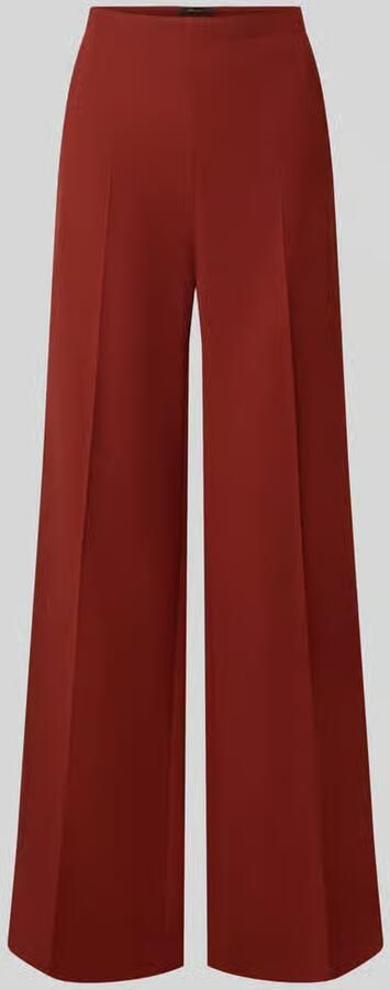 Windsor. Wijdte broek met persplooien