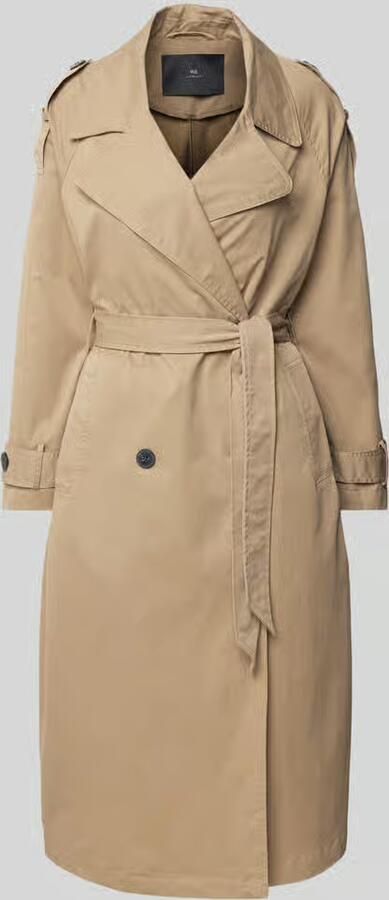 WITHBLACK Trenchcoat met reverskraag - Foto 2