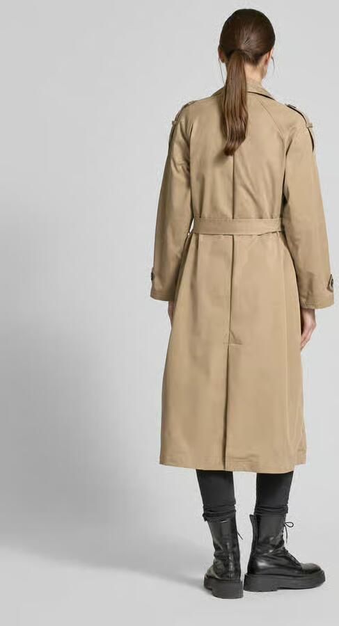 WITHBLACK Trenchcoat met reverskraag - Foto 3