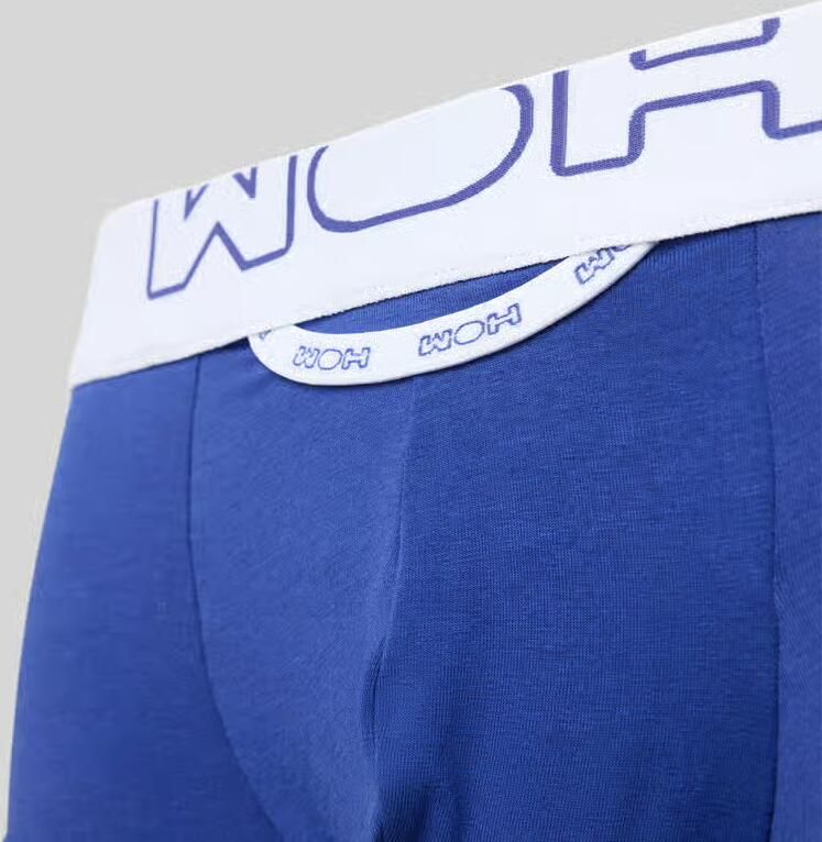 WOH Boxershort met elastische band met label