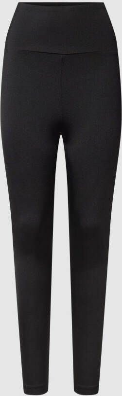 Wolford Zwarte Broek met Hoge Taille Black Dames