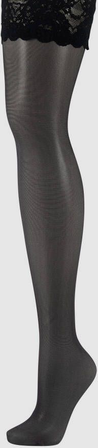 Wolford Stay-ups met kant model 'Satin Touch'