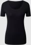WOLFORD Dames Tops & T-shirts Aurora Pure Top Short Sleeveless Zwart - Thumbnail 1