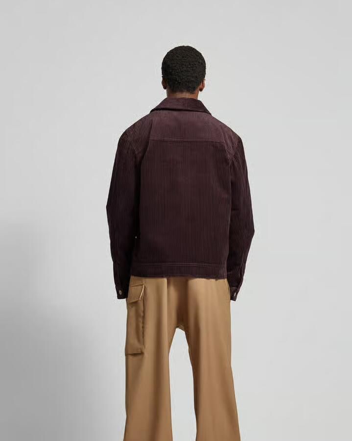WON HUNDRED Corduroy jack met borstzakken - Foto 3