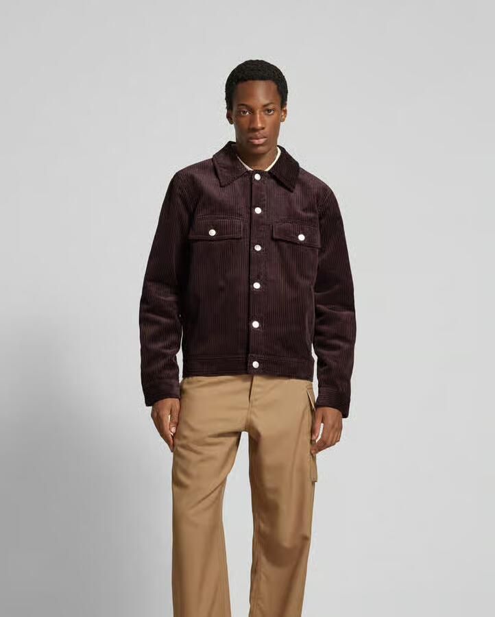 WON HUNDRED Corduroy jack met borstzakken - Foto 2