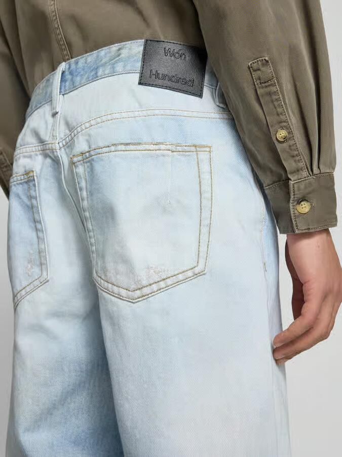 WON HUNDRED flared fit jeans met 5-pocketmodel model 'Steve'