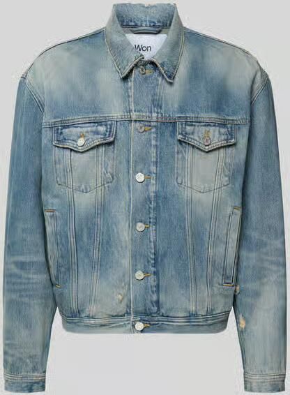 WON HUNDRED jeansjack met platte kraag - Foto 2