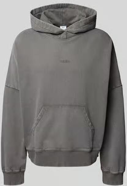 WON HUNDRED Oversized hoodie met logostitching - Foto 3
