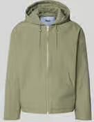 WON HUNDRED Regular fit jack met capuchon