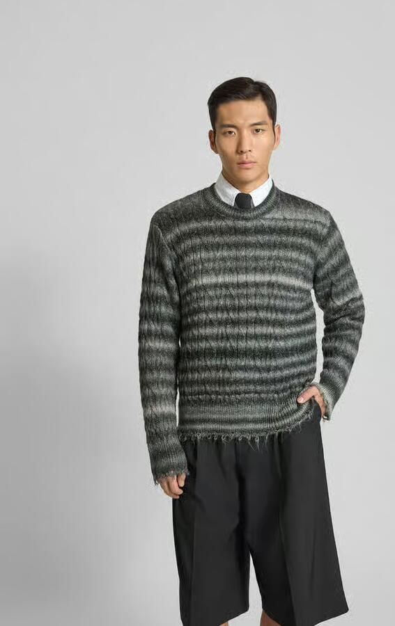WON HUNDRED Regular fit pullover in gebreide look - Foto 3