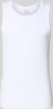 WON HUNDRED Slim fit top met ronde hals