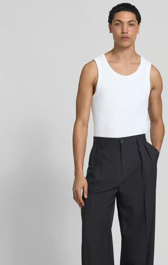 WON HUNDRED Slim fit top met ronde hals - Foto 2