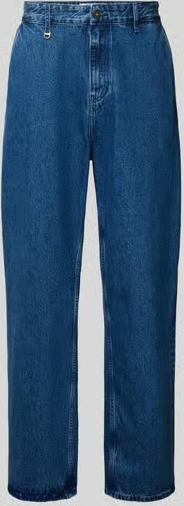 WON HUNDRED straight fit jeans met logodetail - Foto 2