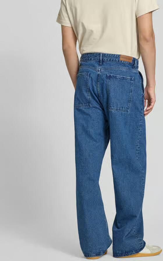 WON HUNDRED straight fit jeans met logodetail - Foto 3