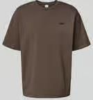 WON HUNDRED T-shirt met labelstitching