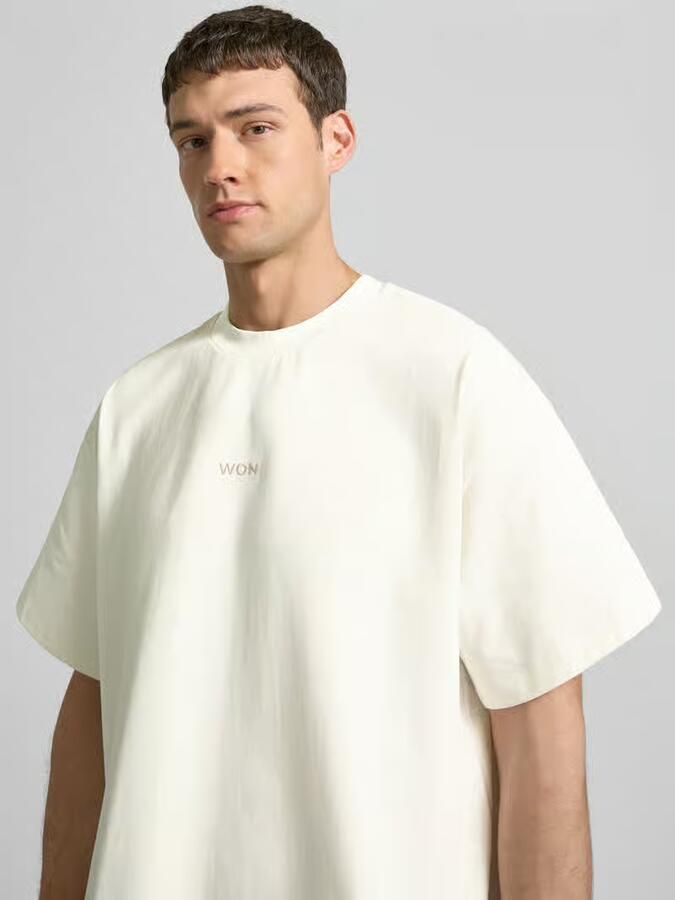WON HUNDRED T-shirt van puur biologisch katoen