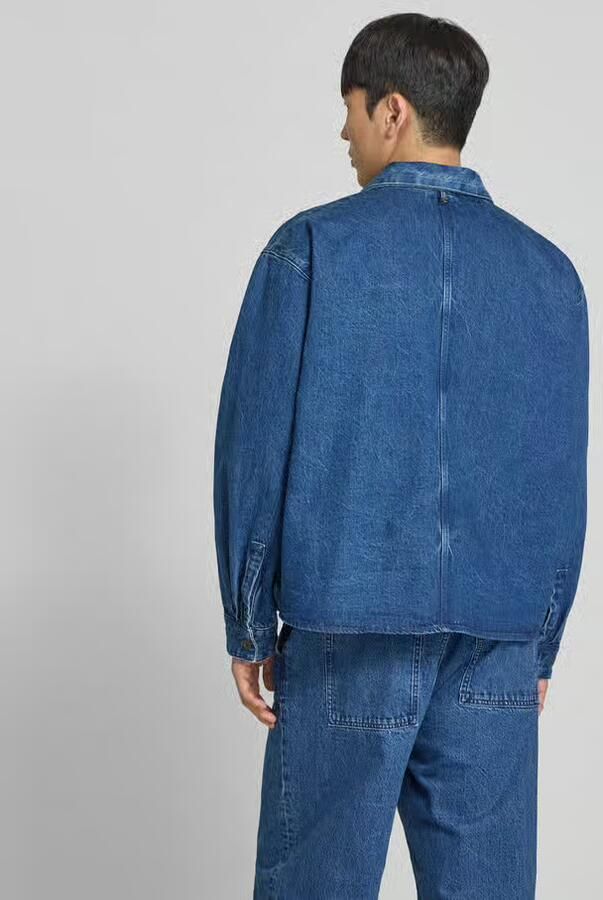 WON HUNDRED Vrijetijdsoverhemd in denimlook - Foto 3