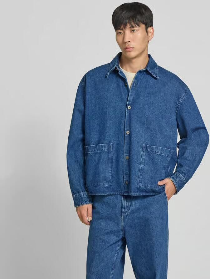 WON HUNDRED Vrijetijdsoverhemd in denimlook - Foto 2