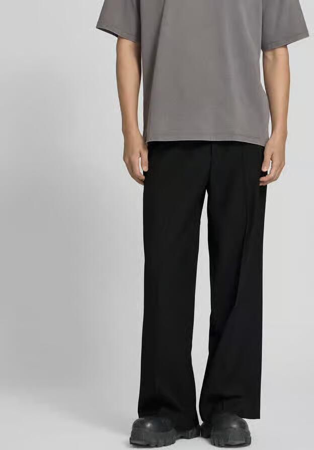 WON HUNDRED wide fit linnen broek met achterzakken - Foto 3