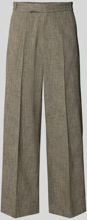 WON HUNDRED wide fit stoffen broek van viscosemix - Foto 2