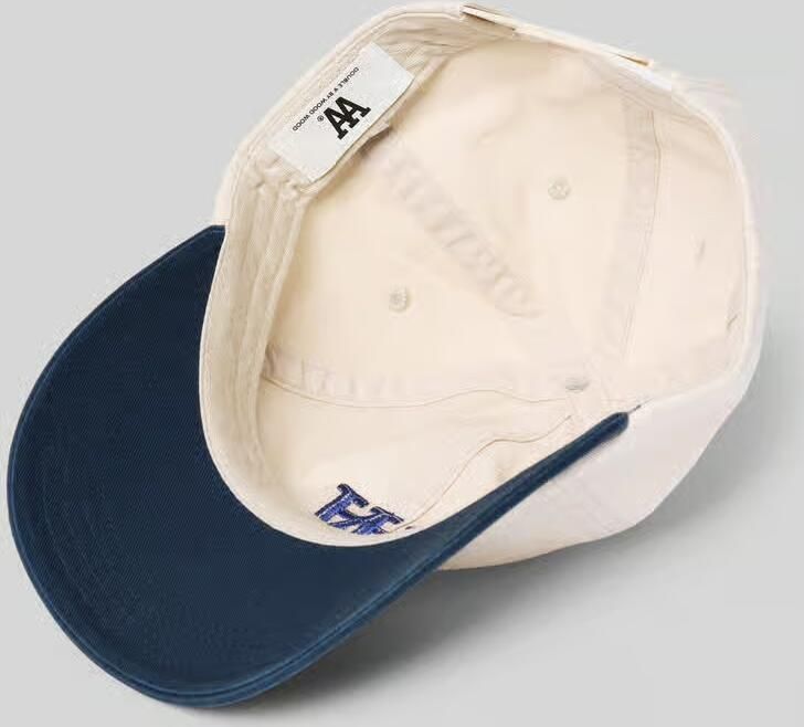 Wood Baseballpet met labelstitching - Foto 2