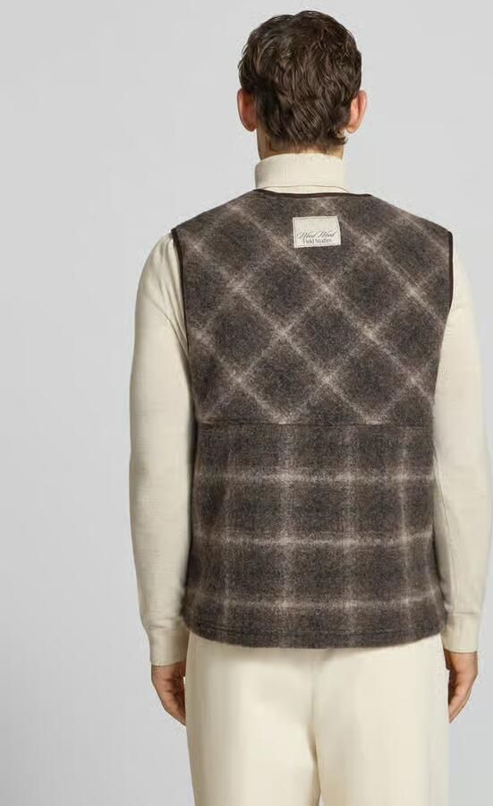Wood Bodywarmer met tweewegritssluiting model 'Eik' - Foto 2
