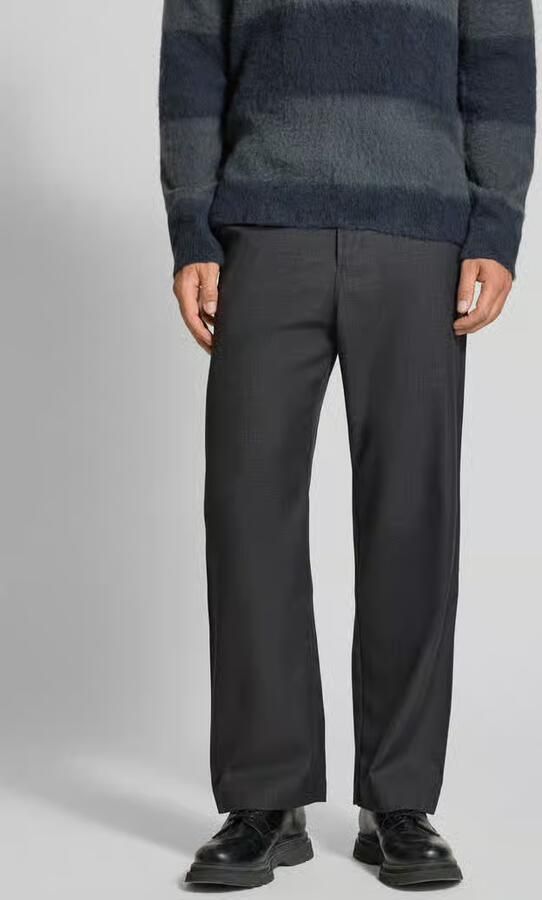 Wood Broek van wolmix met achterzakken model 'Henry trousers' - Foto 2