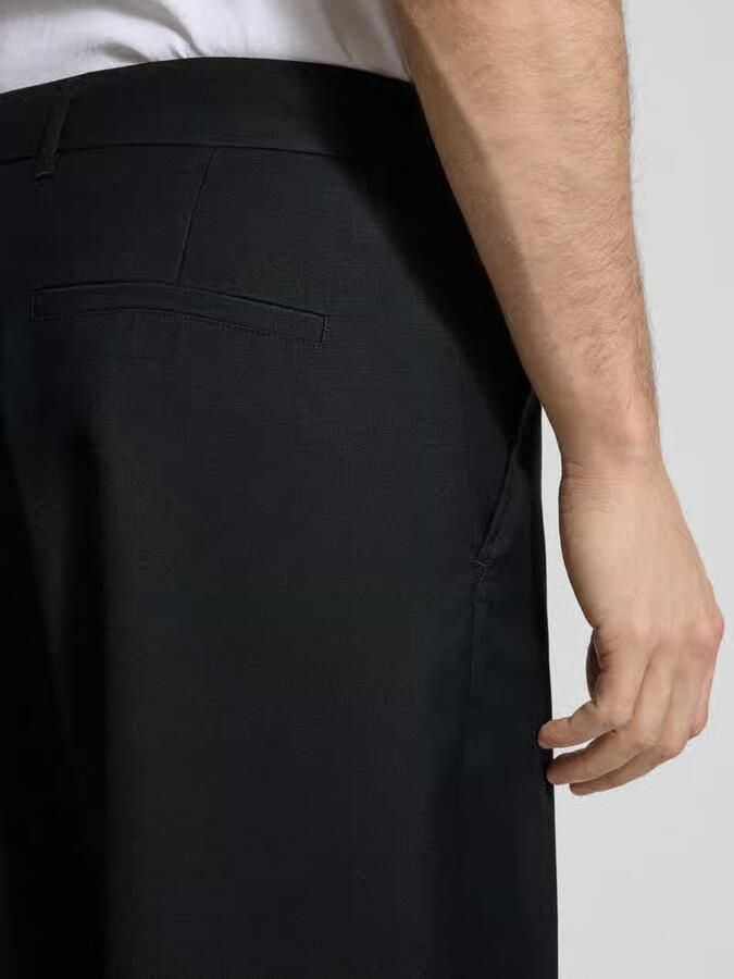 Wood Broek van wolmix model 'Luca'