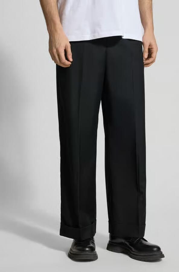 Wood Broek van wolmix model 'Luca' - Foto 3