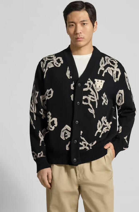 Wood Cardigan in all-overlook model 'Leif' - Foto 2