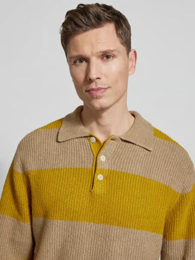 Wood Gebreide pullover met Polokraag Model 'Kimse'