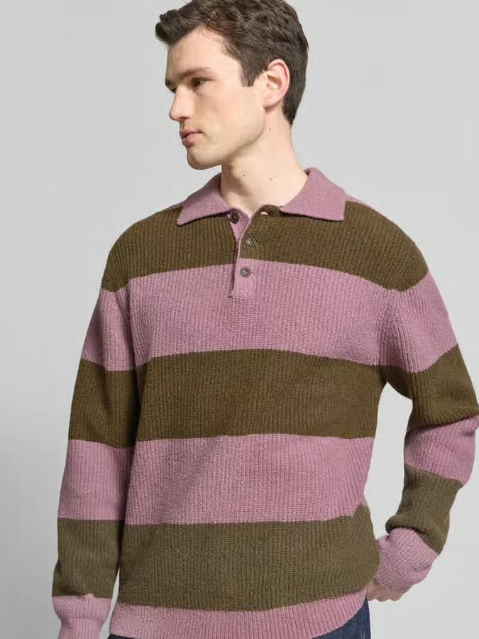 Wood Gebreide pullover met Polokraag Model 'Kimse'