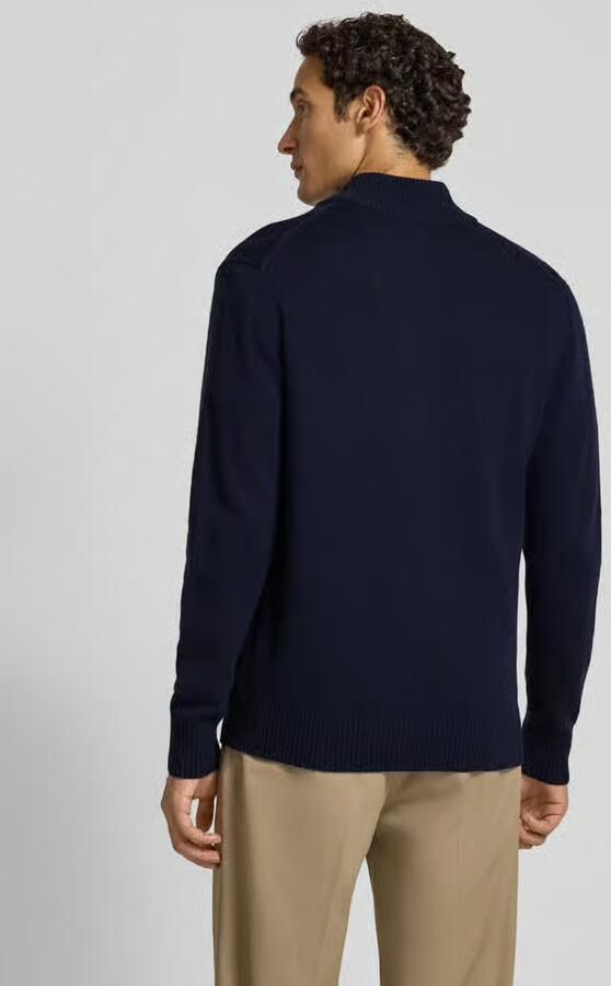 Wood Gebreide pullover van pure lamswol met logopatch model 'Tay' - Foto 2
